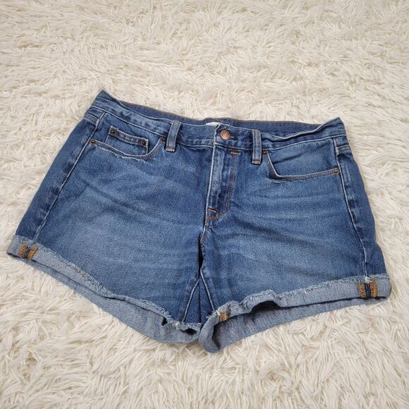 J. CREW DENIM RAW HEM SHORTS 28 - Picture 1 of 5